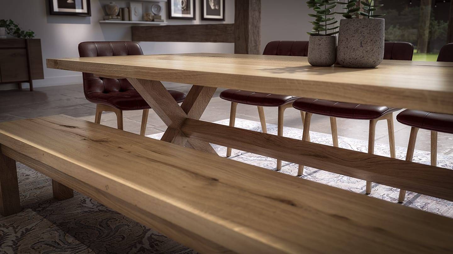 Large Solid Oak Dining Tables-abacus-tables-classics-style