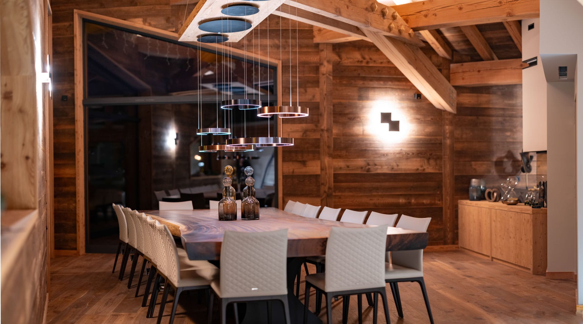 Double Helix dining table with a 4000 x 1800mm Indonesian Suar top, project 2409: 4000 x 1800mm