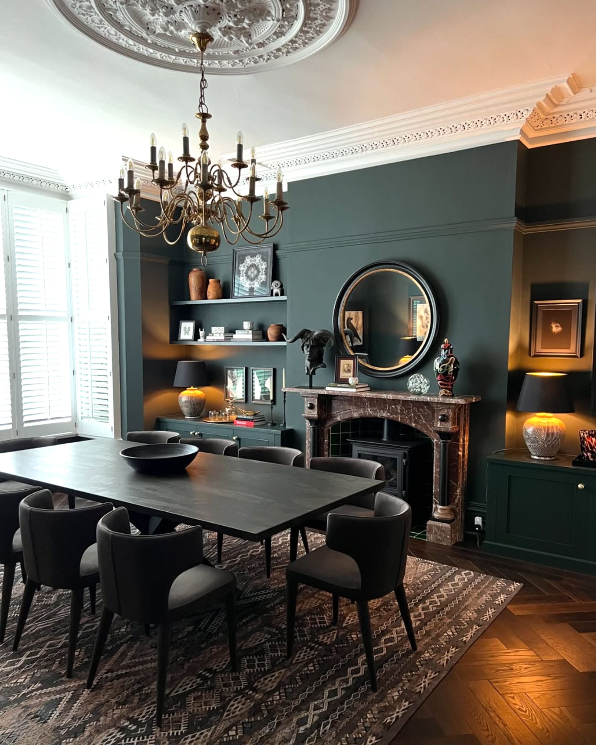 Solaris dining table with a 2600 x 1200mm Radium Dekton top, project 2229: Radium Dekton
