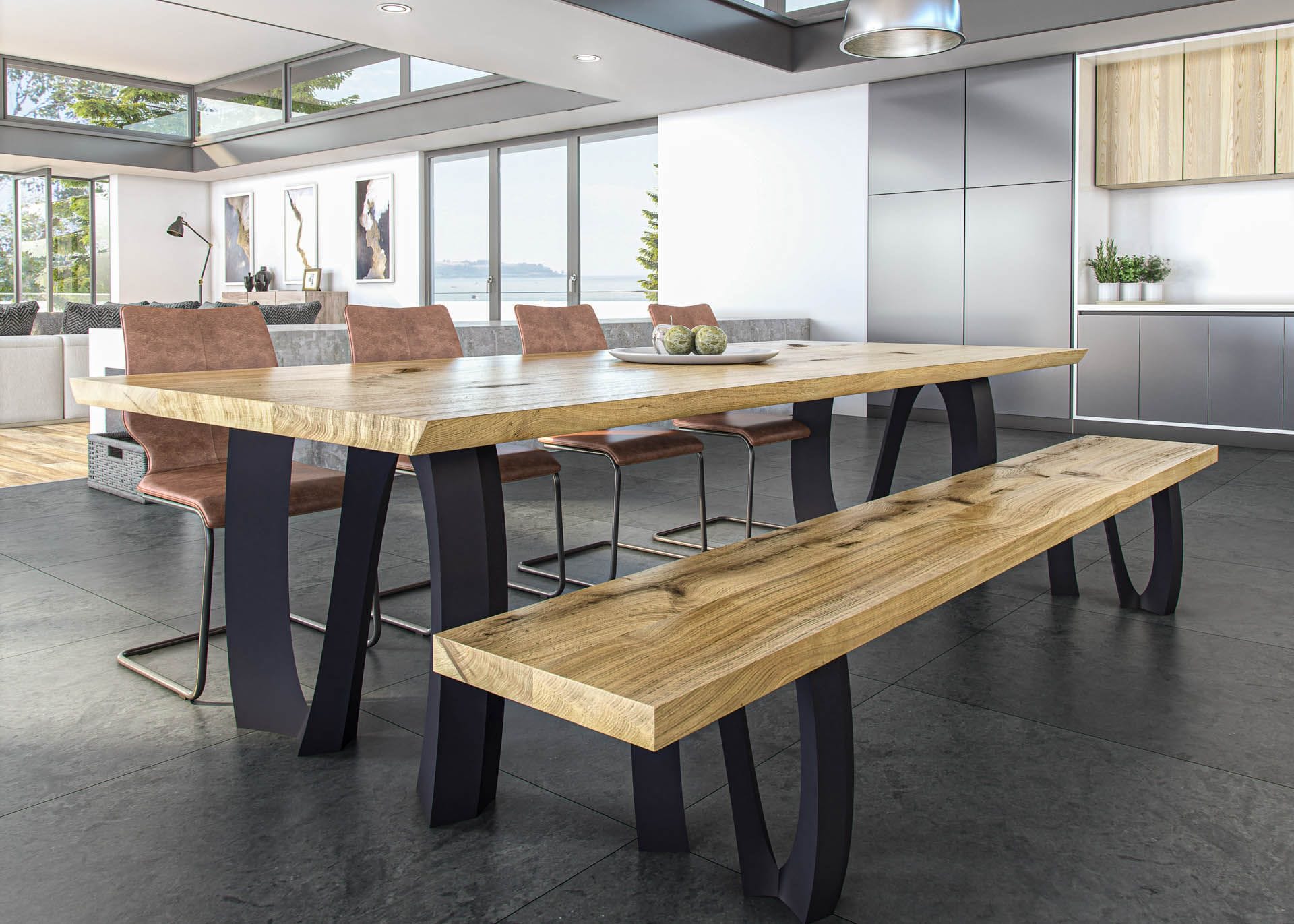 africa dining showcase statement oak abacus tables 3