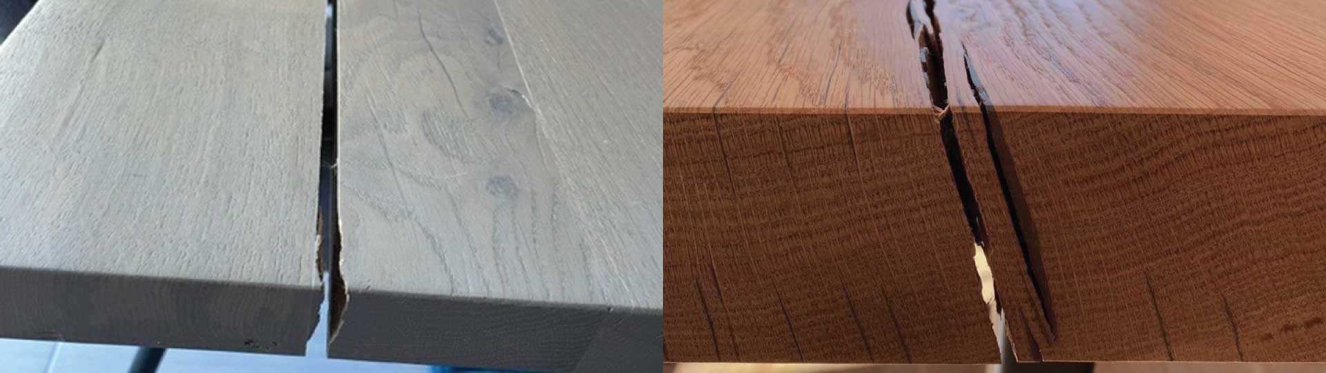 wood movement splitting