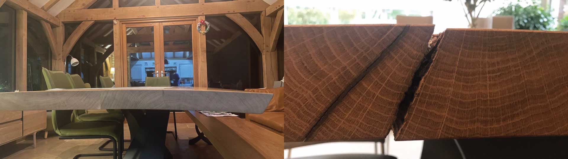 wood movement warping and spitting