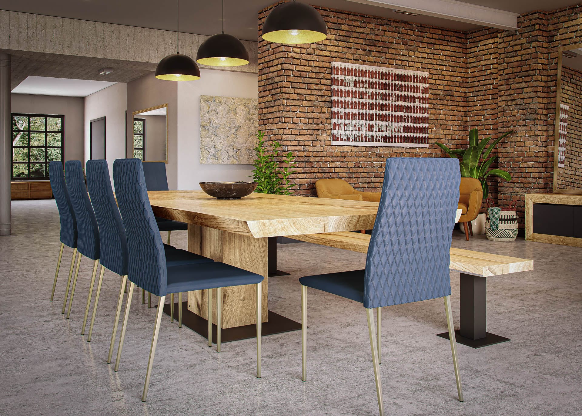 rook dining showcase statement oak abacus tables 1