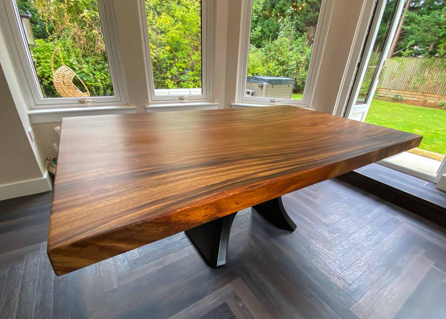 custom built live edge chunky dining tables 1900x1500mm 3002 image 2