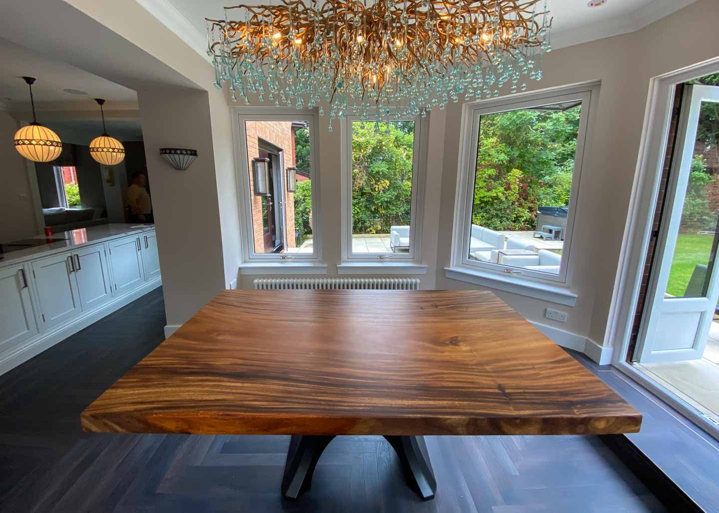 custom built live edge chunky dining tables 1900x1500mm 3002 image 3