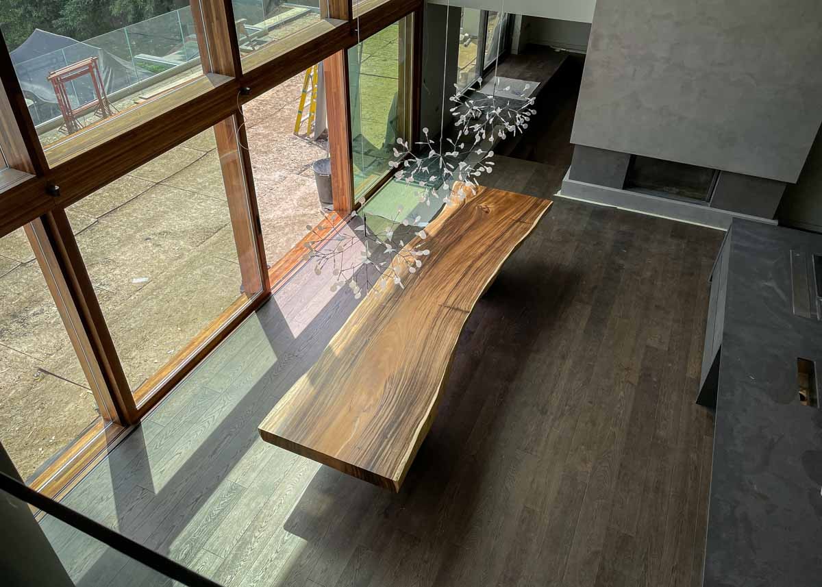 extra large 4500mm slab dining table 1321 image 3