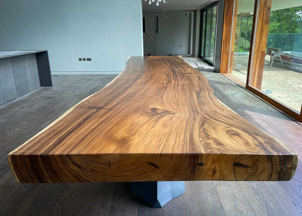 extra large 4500mm slab dining table 1321 image 4