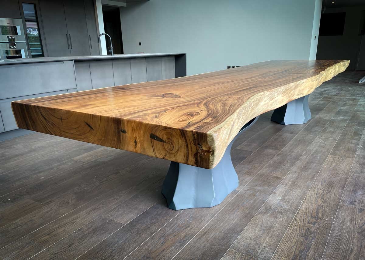 extra large 4500mm slab dining table 1321 image 7
