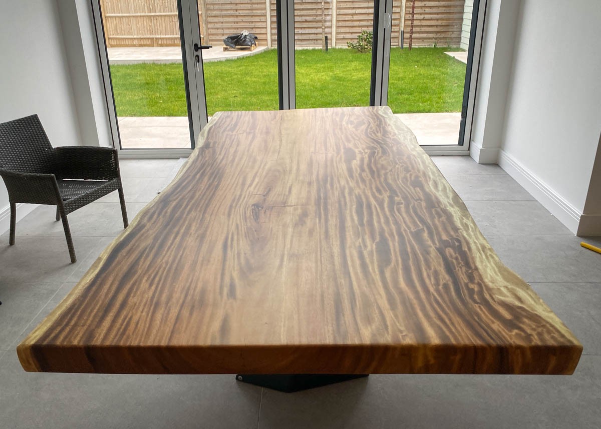 live edge suar dining table helix 8 seater 2637 image 4