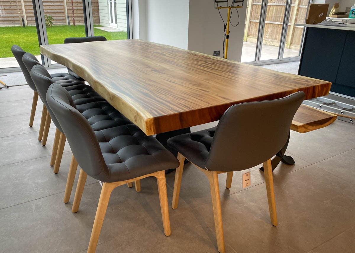 live edge suar dining table helix 8 seater 2637 image 5