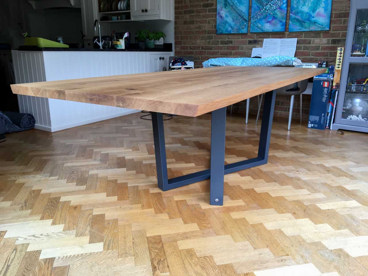 omega live edge oak kitchen table omega 8 seater 939 image 2
