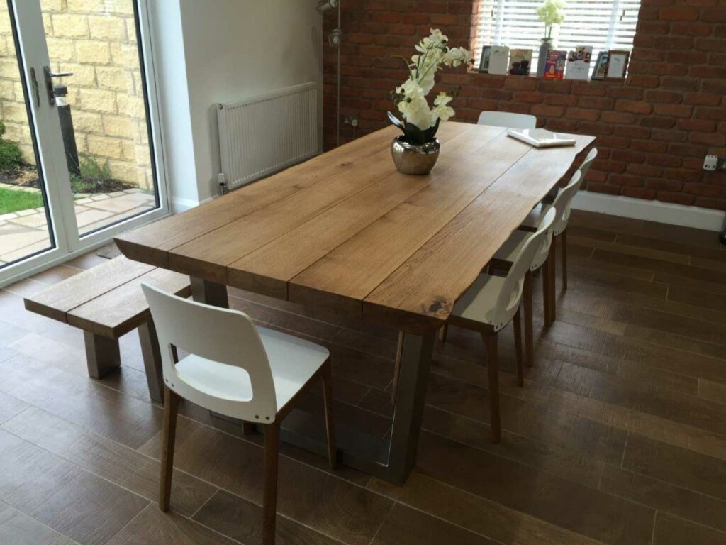 wood-dining-table-set-from-abacus-tables-komodo-2.4m-matching-chairs-&-bench-project-341