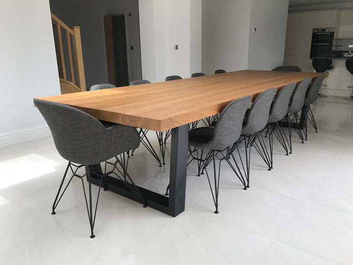 Abacus Tables Komodo Dining Table, How Long Is 12 Seater Table