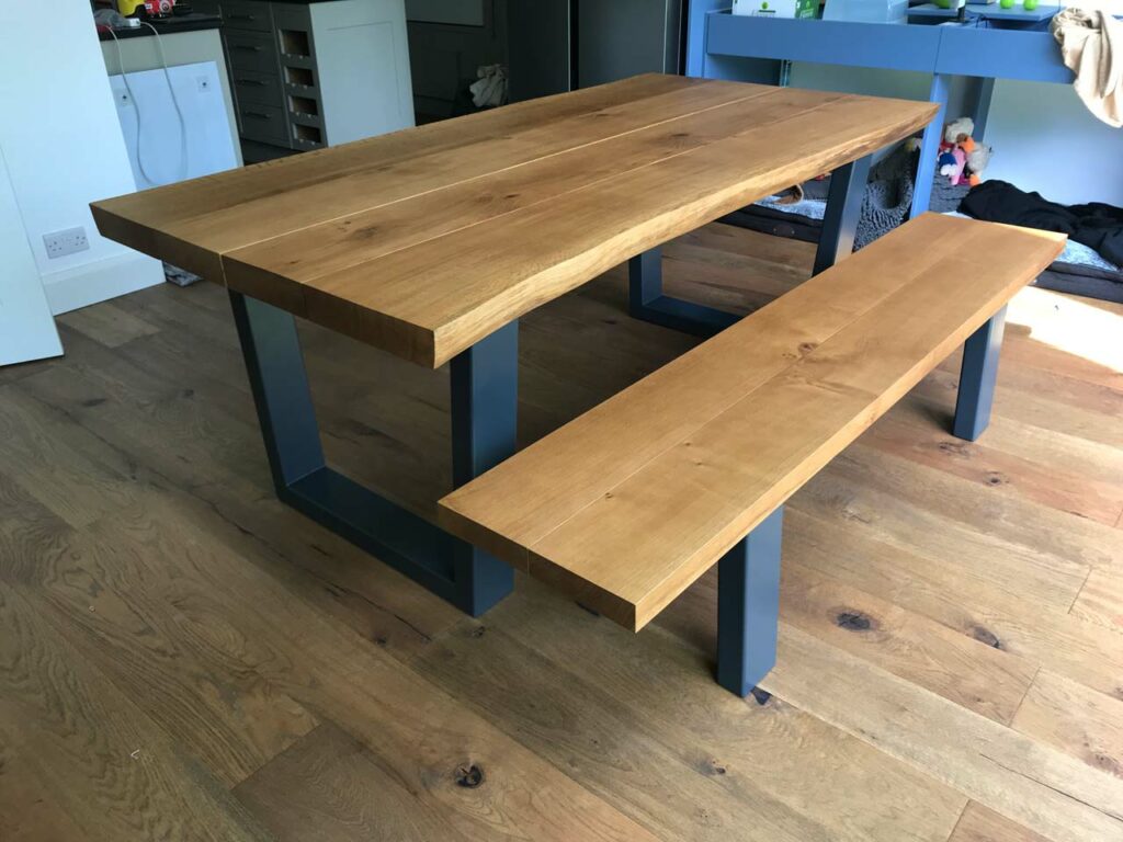 Live Edge Dining Table Project#690 - Abacus Tables