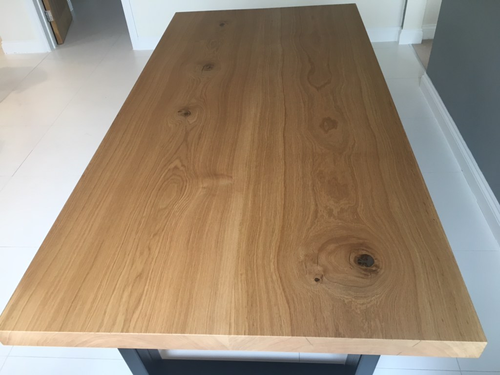 abacus tables large slab made from 2 pieces of french oak