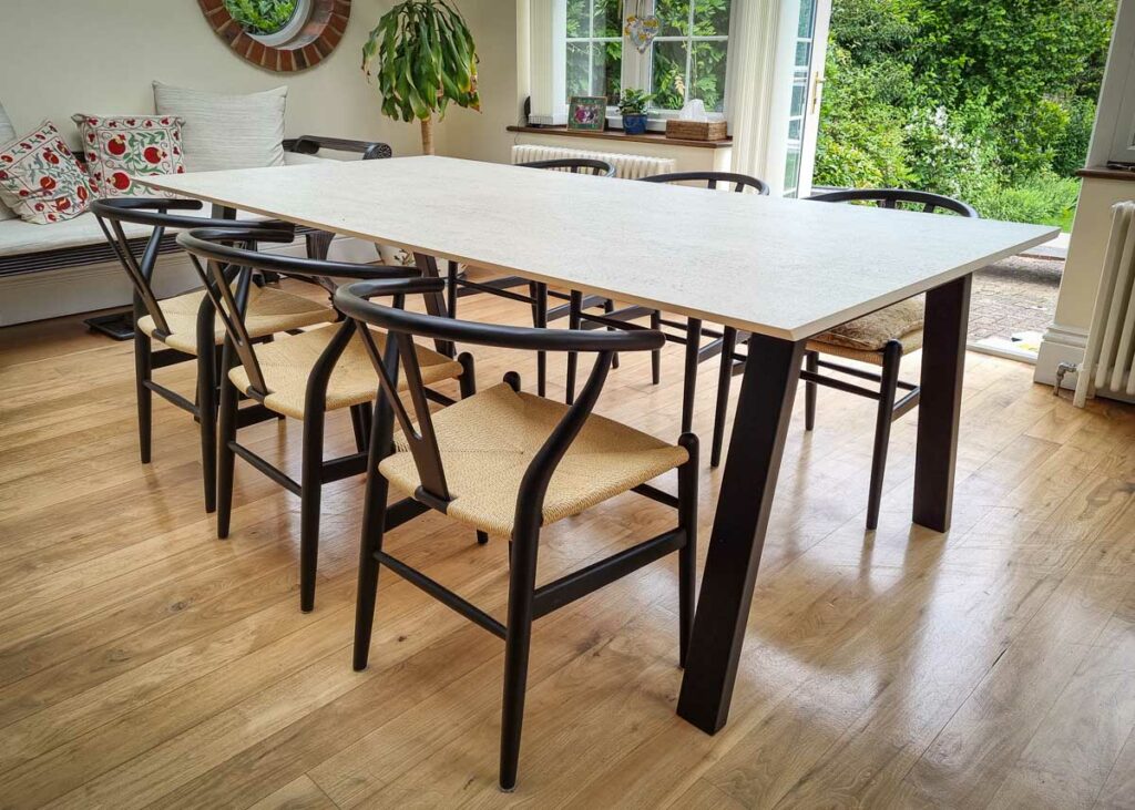 Alpha dining table with dekton top project 1412 abacus tables image 11