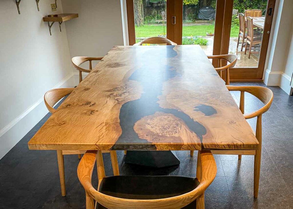 bespoke resin dining table project 2061 5
