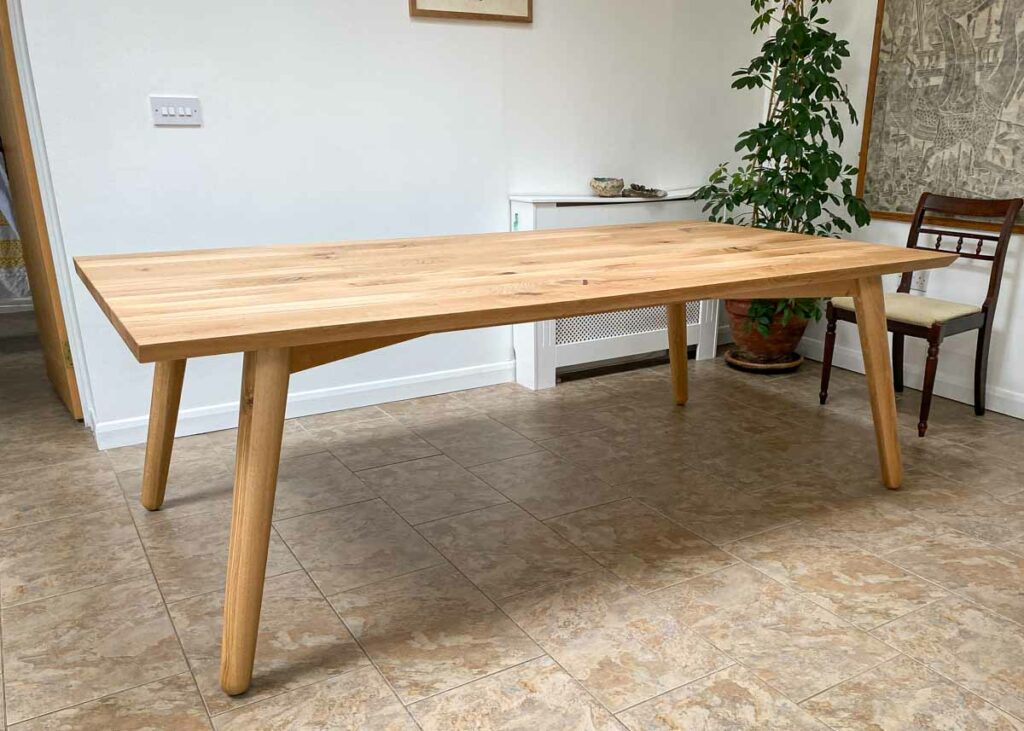 large oak dining table project 2302 2