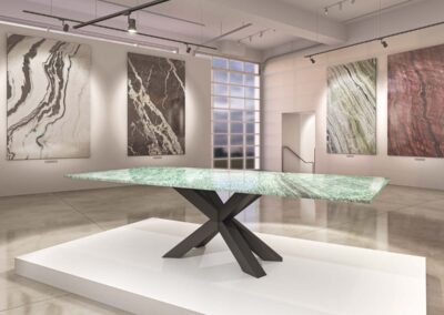 Abacus Tables_Jade Forest_Marble