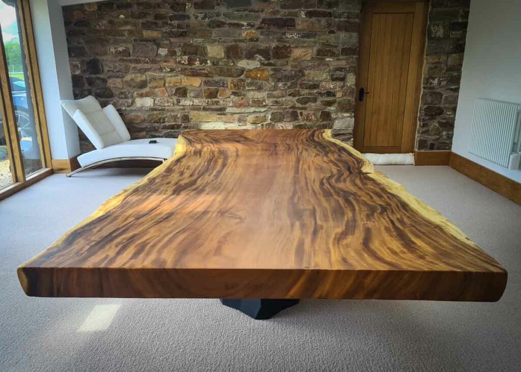 Suar Slab Live Edge Dining Table Abacus Tables Project 2277 6