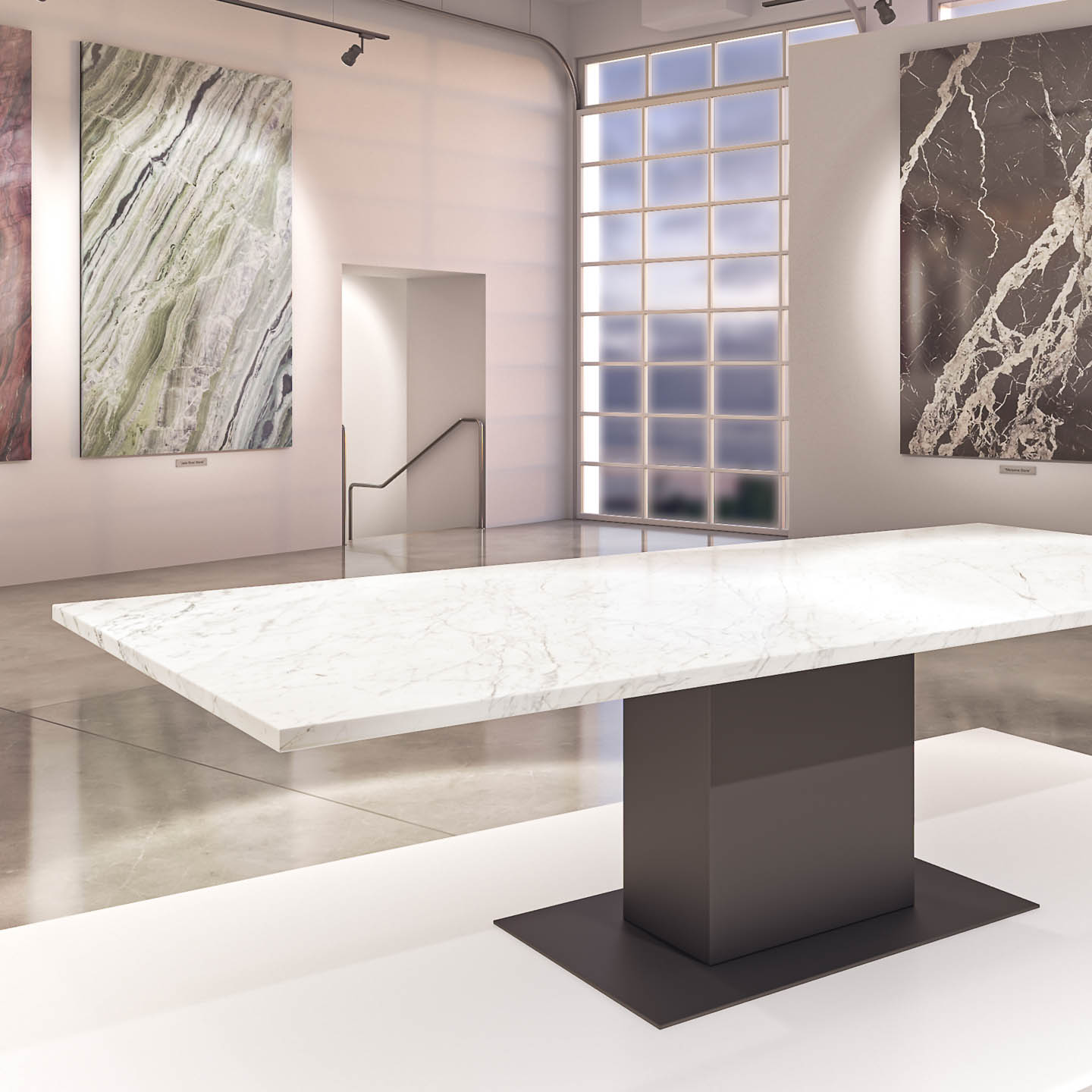 Forum-Dining-Table-Carrara-Marble-Abacus-Tables-Mob