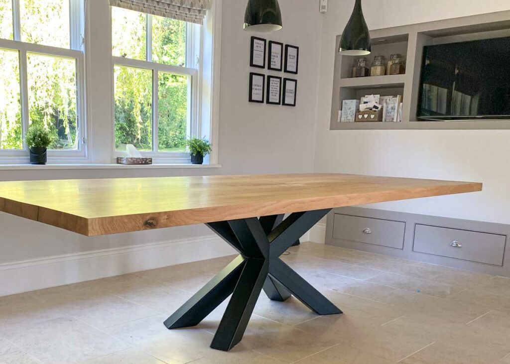10 seater oak dining table project 2366 abacus tables 5