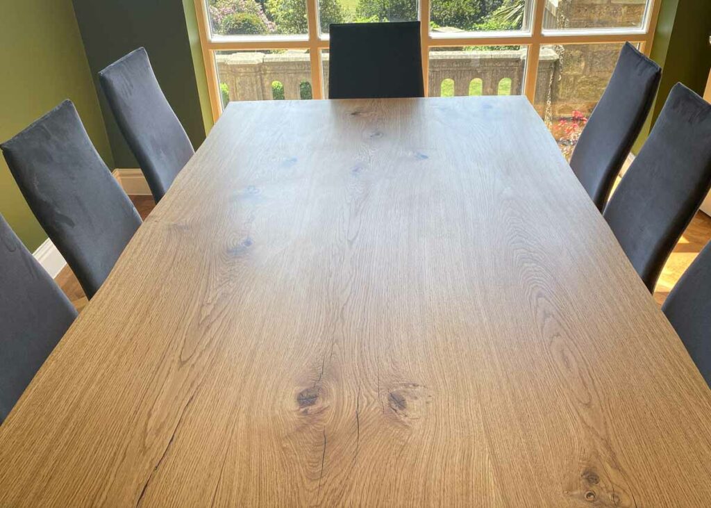 8 seater french oak dining table project 2353 abacus tables 6