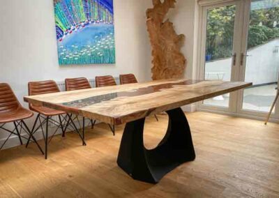 Helix Dining Table Project 2228