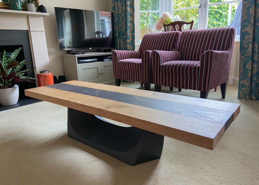 bespoke dekton coffee table project 2350 abacus tables 2