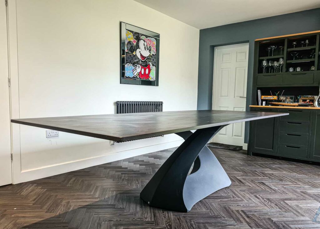contemporary black dining table project 1892 abacus tables 2