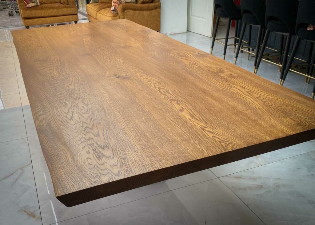 contemporary large oak dining table project 2080 abacus tables 9