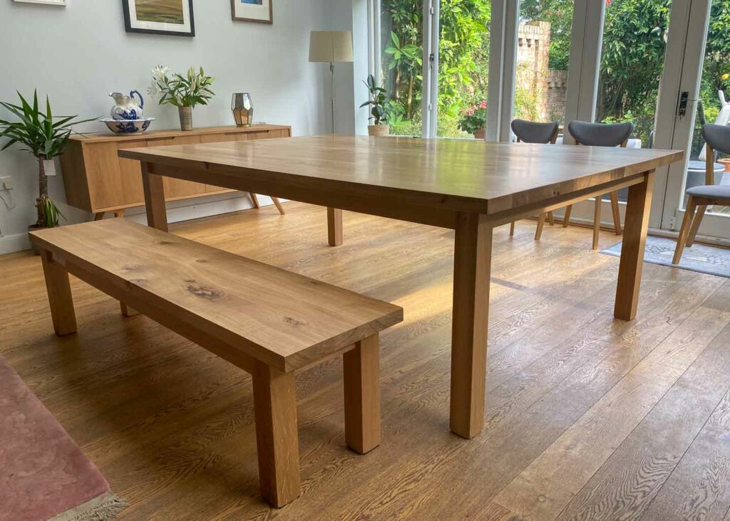 bespoke oak dining table abacus tables project 2545 2