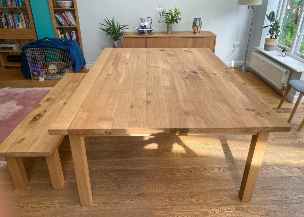 bespoke oak dining table abacus tables project 2545 4