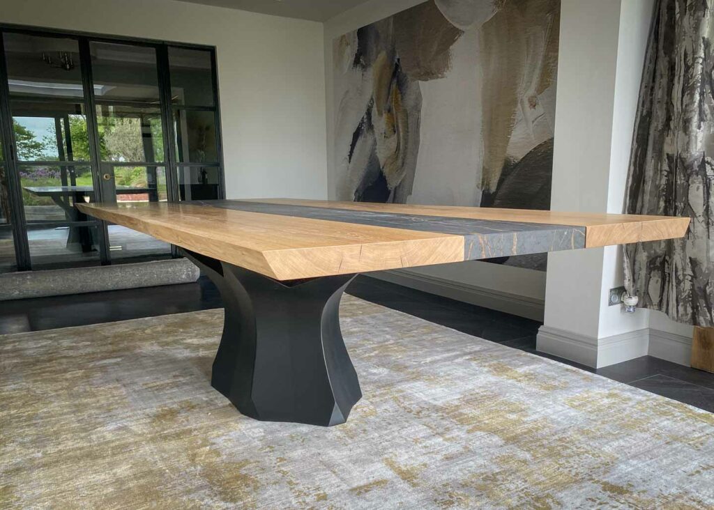 large bespoke dining table project 2307 abacus tables 2