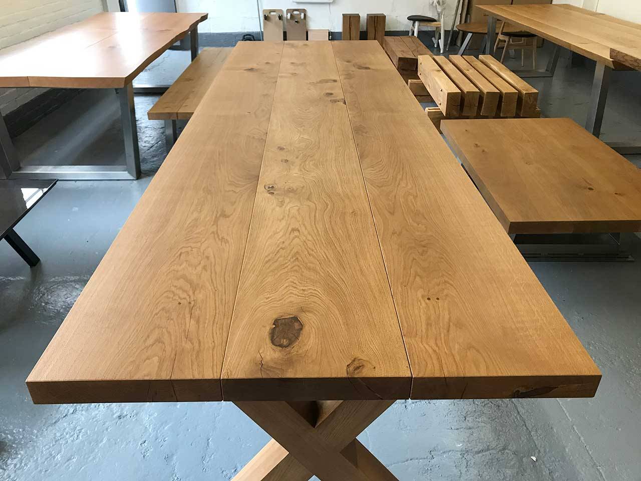 Bespoke Farmhouse Dining Table-Abacus-Tables