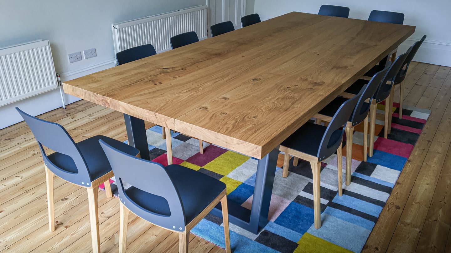 12 seat dining table and chairs